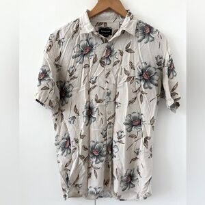 Barney Cools floral short sleeve button up shirt